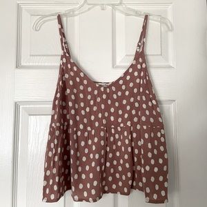 Abercrombie Polka Dot Cami